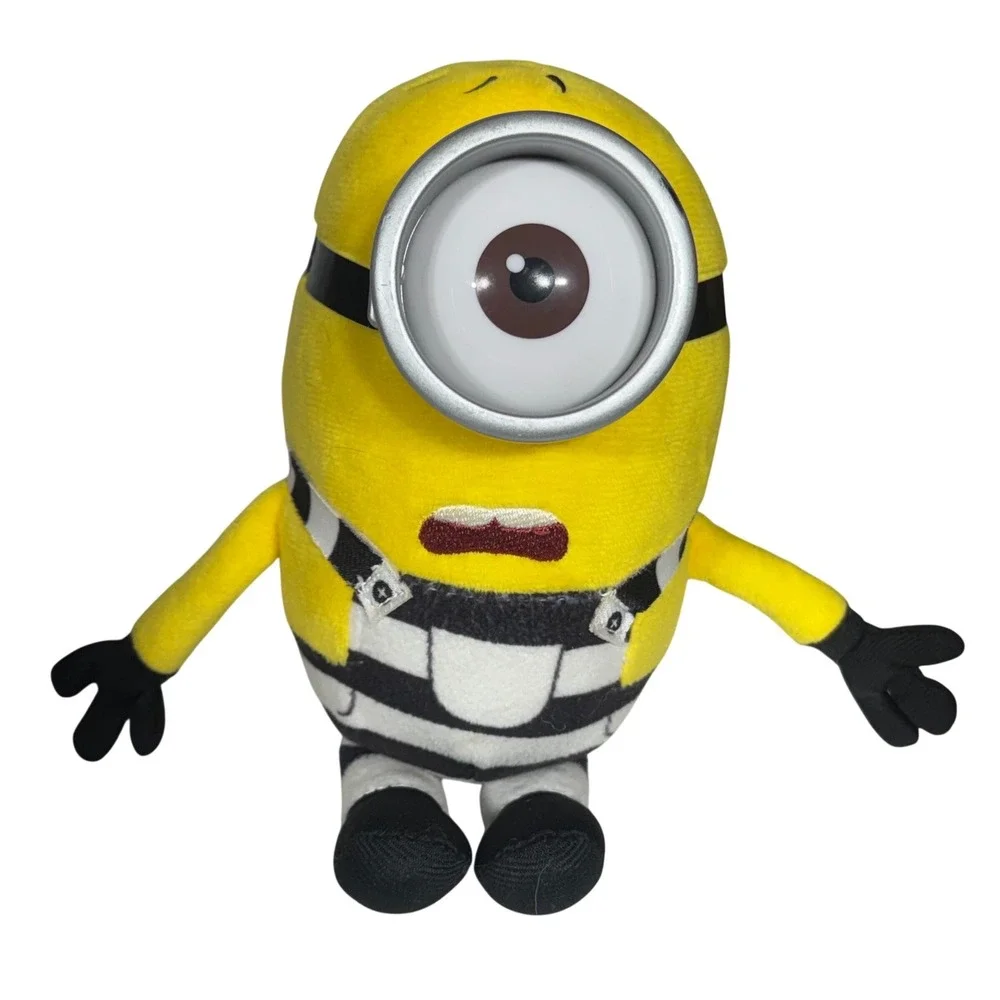 Ty Beanie Baby Despicable Me 3 Carl Minion Prison Uniform Carl Plush Toy 6